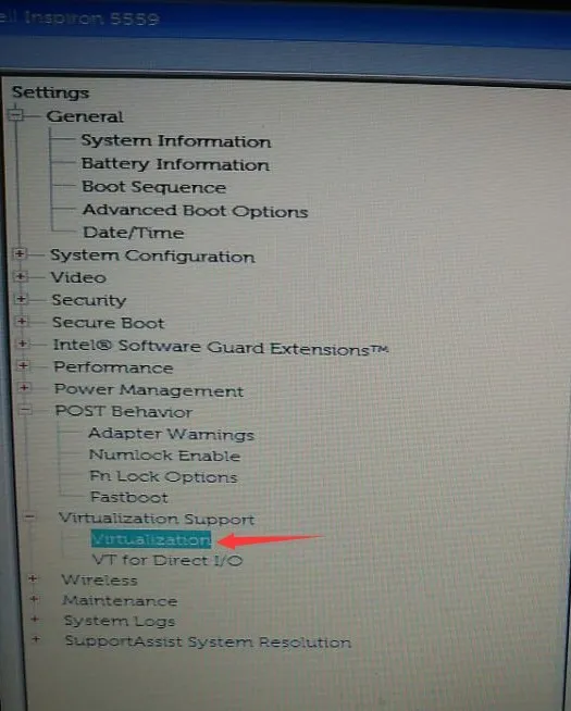 วิธีการเปิด VT ใน BIOS ของคอมพิวเตอร์(โน๊ตบุ๊ค) ยี่ห้อ DELL