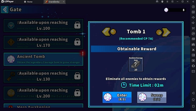 Grandzenka : Idle RPG อัพเกรดหุ่นยนต์ให้เก่ง ออกต่อสู้ให้ชนะทุกด่าน