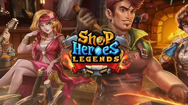 Shop Heroes Legends มาบริหารร้านค้าสำหรับเหล่าฮีโร่ และออกไปต่อสู้กับเหล่าร้าย