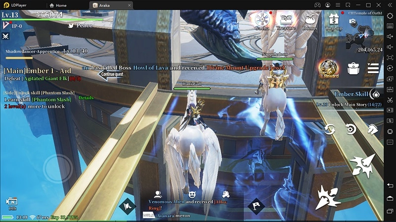 【ไกด์เกม】Araka เกม MMORPG แจก Code จุก ๆ ไปผจญภัยกับบอสมหาโหด