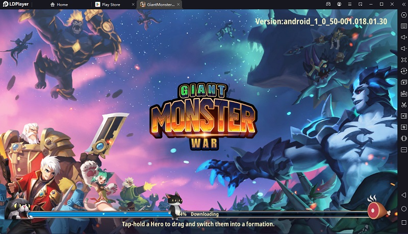 Giant Monster War : เกมมือถือ P2E  แนวจัดทีมพาฮีโร่ไปสู้กับน้องแมวเหมียว-คู่มือการเล่นเกม-Ldplayer