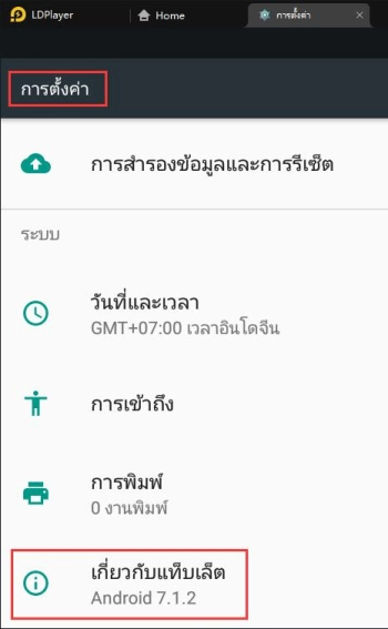 คำอธิบายโดยละเอียดเกี่ยวกับการใช้ฟังก์ชันสะพานของเครื่องจำลอง LDPlayer