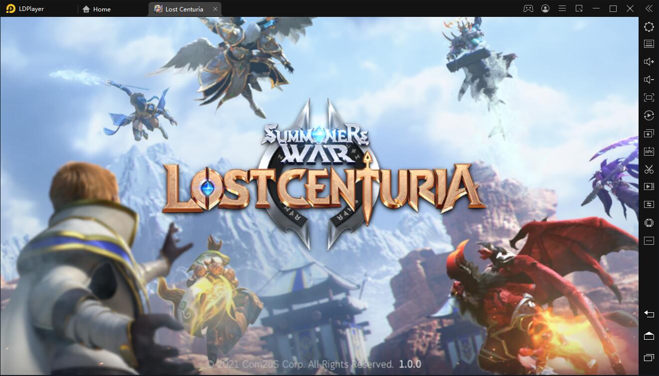 วิธีการติดตั้งและการเล่นเกม Summoners War: Lost Centuria บน PC
