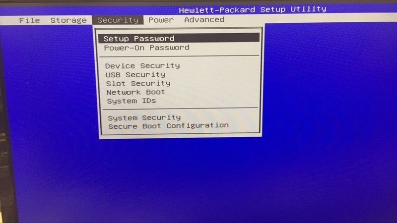 วิธีการตั้งค่า BIOS ของเปิด VT สำหรับคอมพิวเตอร์(โน๊ตบุ๊ค) HP