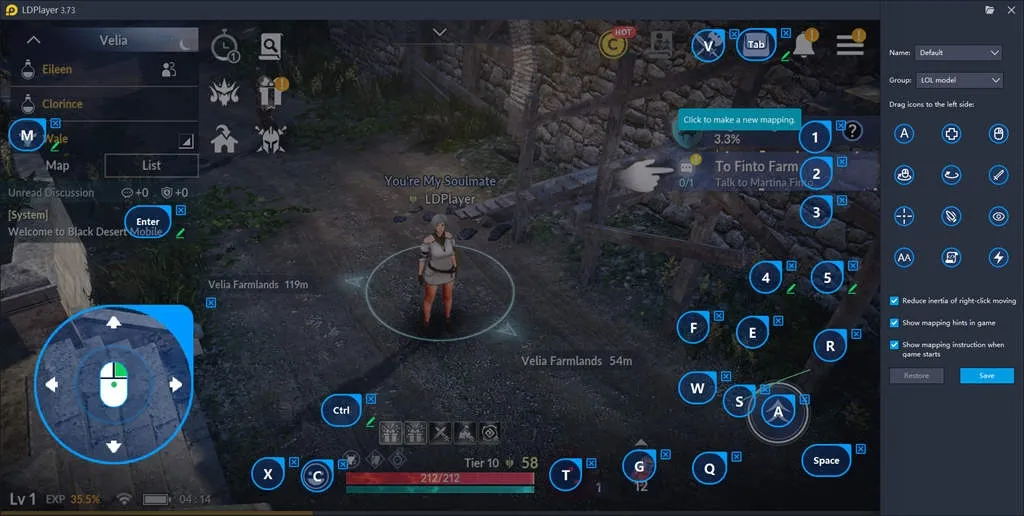 คู่มือการเล่น Black Desert Mobile บน PC