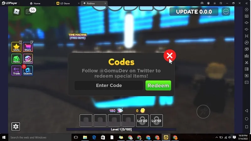 Roblox : แจก Gift Code เดือนกรกฏาคม 2022 วิธีแลกโค๊ดและการดาวน์โหลดเกมบน LDPlayer