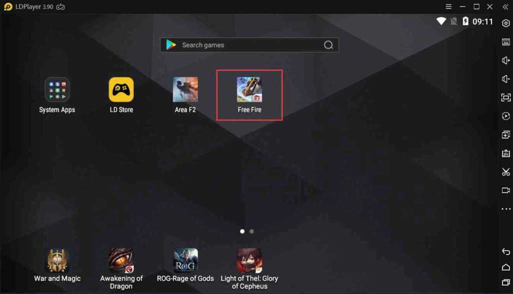 โปรแกรมจำลองสุดยอดการเล่น Free Fire บน PC ที่มีประสิทธิภาพสูง