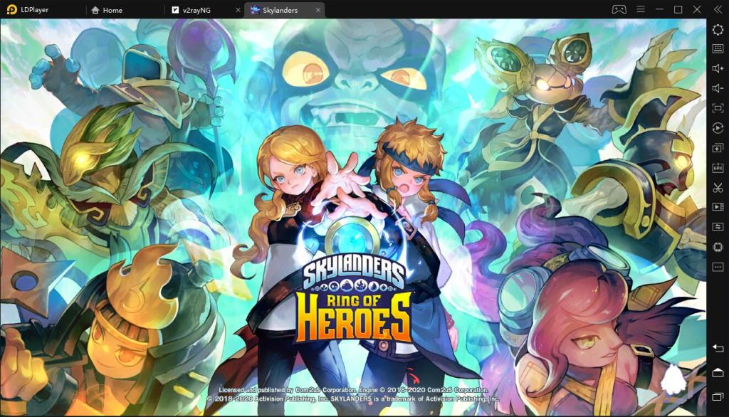 วิธีเล่นเกม Skylanders™ Ring of Heroes บนพีซี