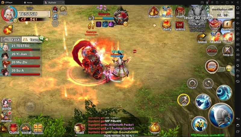 Sky Blade คู่มือสายอาชีพและระบบภายในเกม