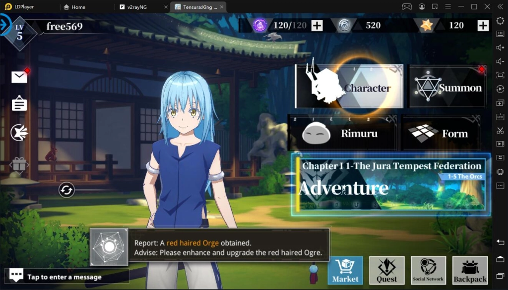 วิธีการติดตั้งและการเล่นเกม Tensura:King of Monsters บน PC