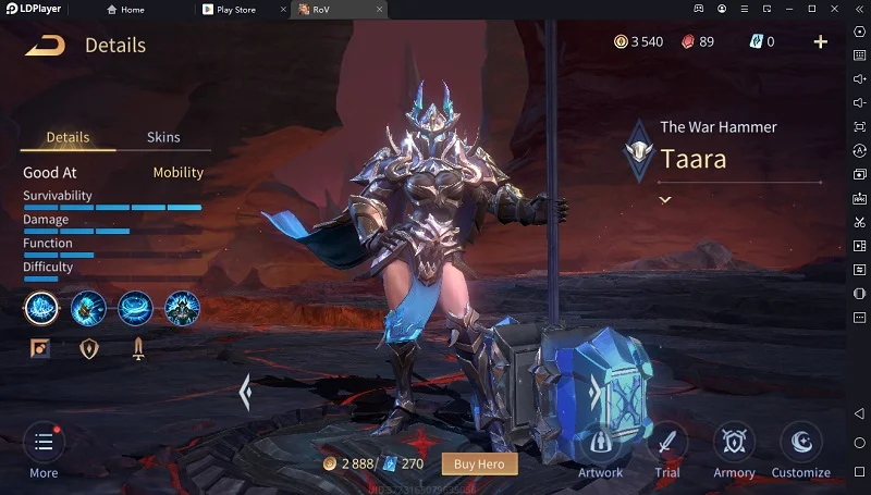 ROV : อัพเดตเวอร์ชันใหม่เปิดตัว Teeri แครี่ใหม่แสนสวยและปรับสมดุลฮีโร่