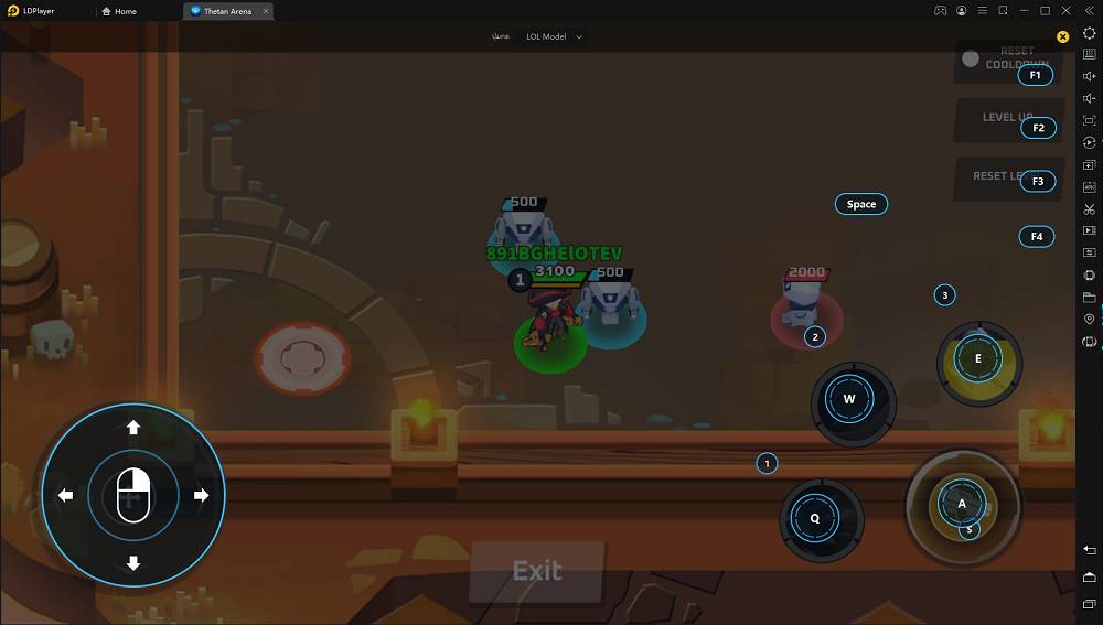 Thetan Arena การดาวน์โหลดและการเล่นบน LDPlayer
