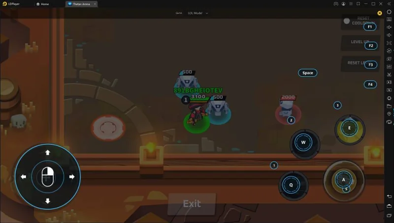 Thetan Arena การดาวน์โหลดและการเล่นบน LDPlayer