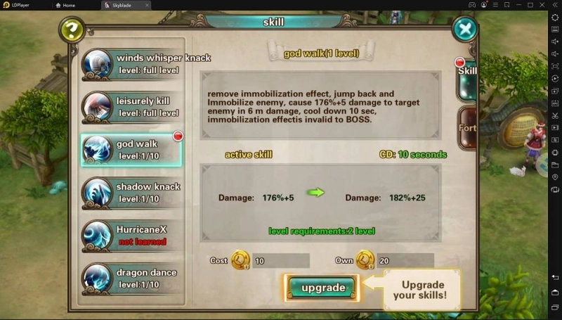 Sky Blade คู่มือสายอาชีพและระบบภายในเกม