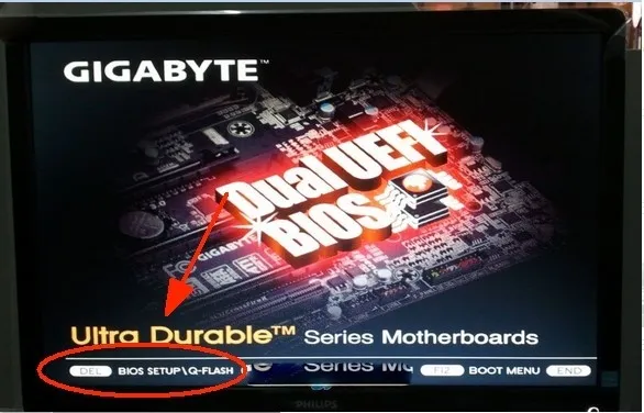 วิธีการตั้งค่า BIOS ของเปิด VT สำหรับคอมพิวเตอร์ Gigabyte