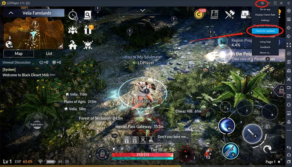 คู่มือการเล่น Black Desert Mobile บน PC