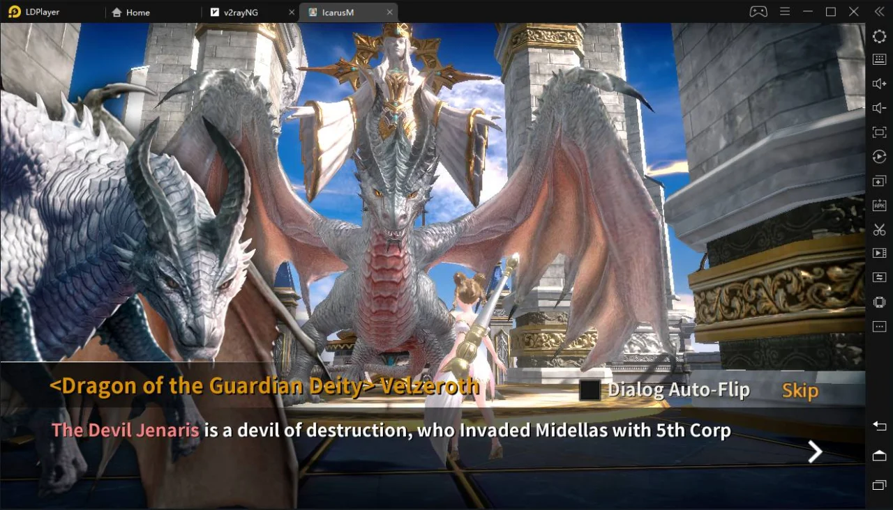วิธีเล่น Icarus M: Riders of Icarus ด้วยโปรแกรมจำลองบน PC