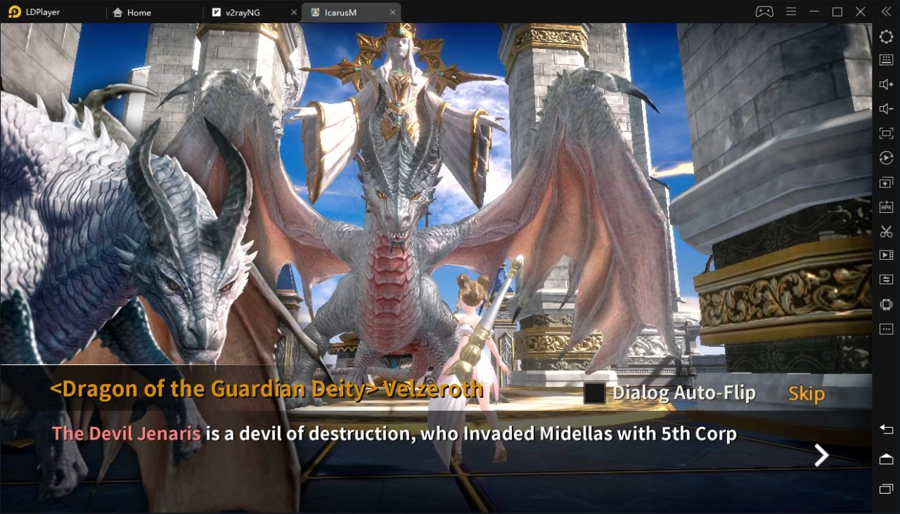 วิธีเล่น Icarus M: Riders of Icarus ด้วยโปรแกรมจำลองบน PC