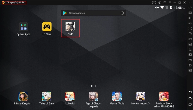 วิธีการติดตั้งและการเล่นเกม NieR Re[in]carnation บน PC