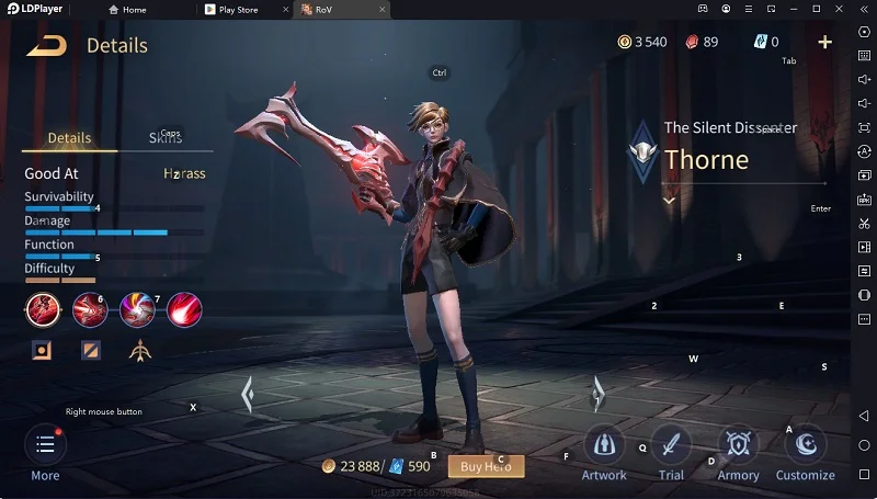 ROV : อัพเดตเวอร์ชันใหม่เปิดตัว Teeri แครี่ใหม่แสนสวยและปรับสมดุลฮีโร่