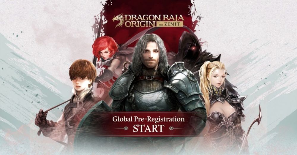 韓國PANGSKY首款MMORPG區塊鏈遊戲「DRAGON RAJA ORIGIN on ZEMIT」正式發布全球預約！
