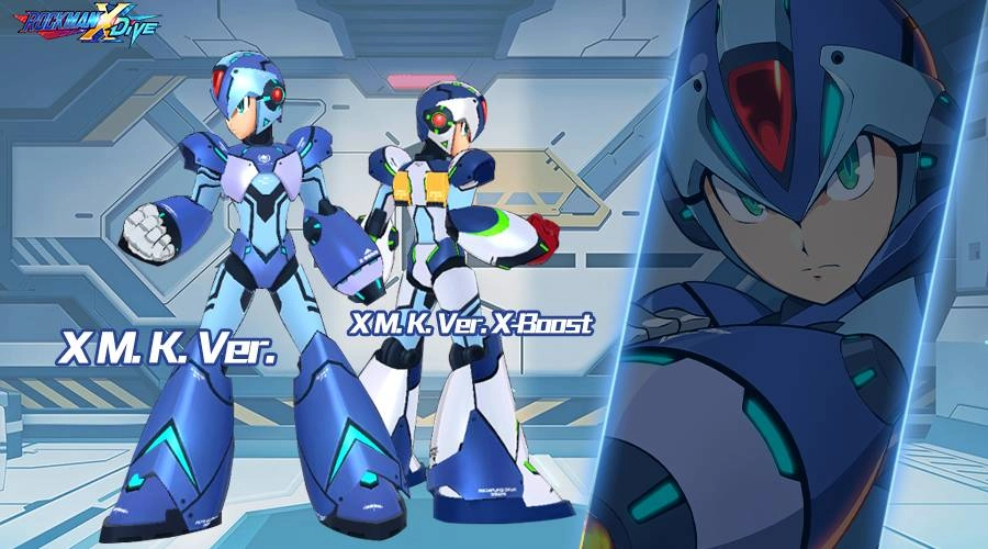 《ROCKMAN X DiVE》「複製艾克斯」、「艾克斯外觀」帥氣現身!
