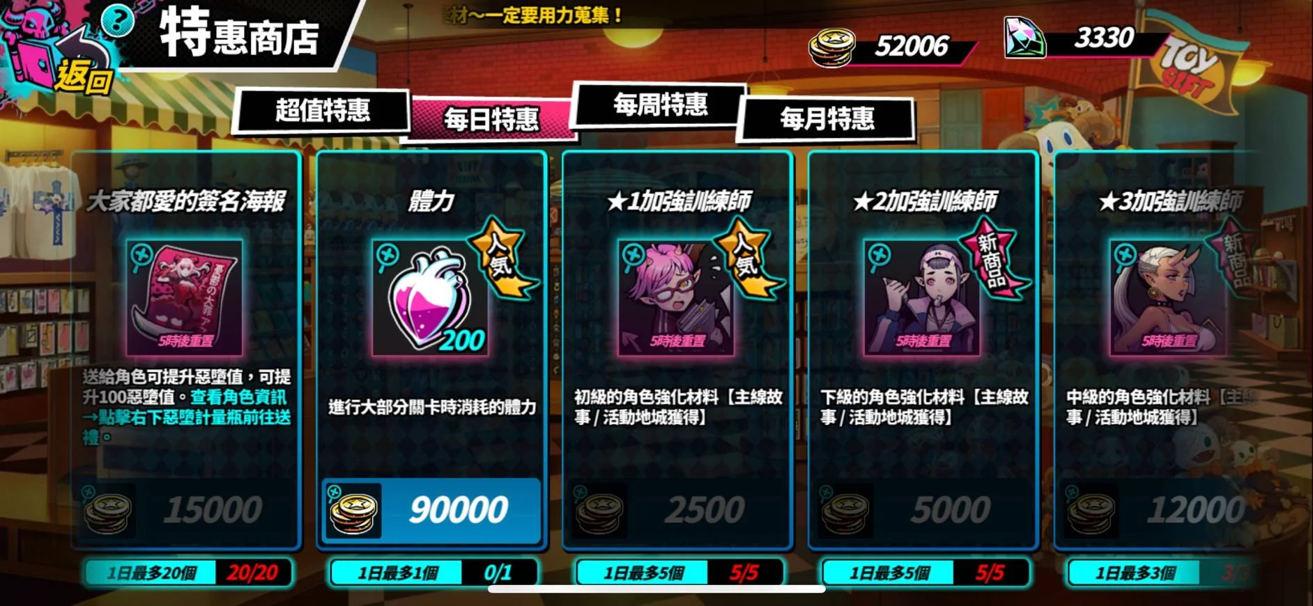 【攻略】《sin 七大罪~魔王崇拜~》前期資源投資完整分析