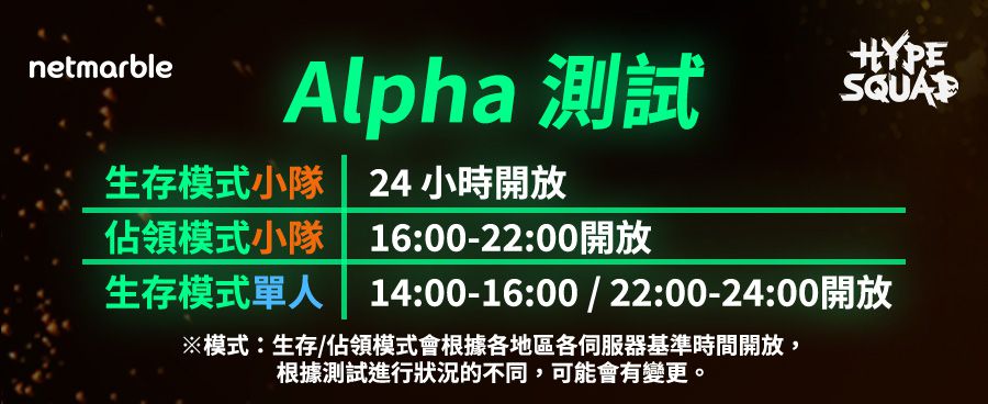 網石旗下大逃殺遊戲《HypeSquad》 今日於Steam開啟 Alpha 測試