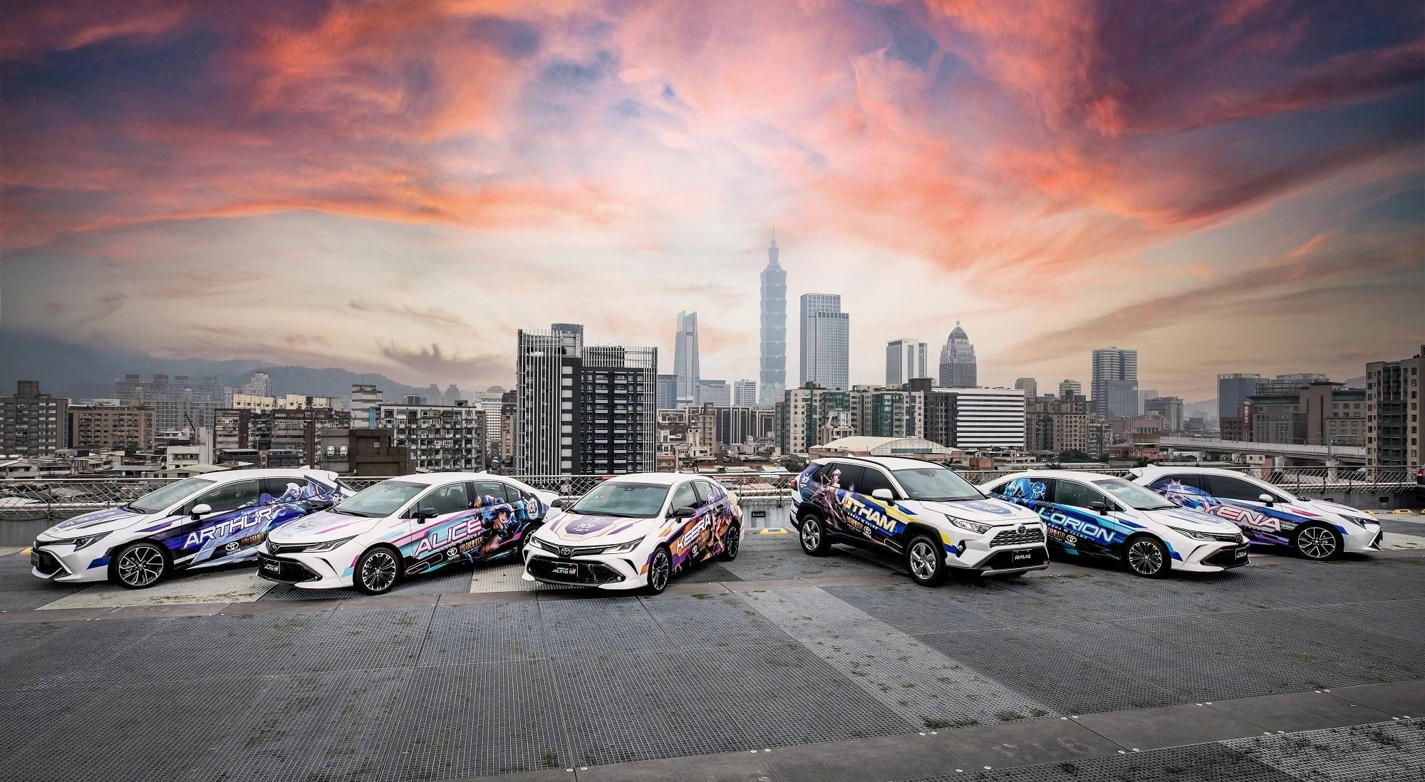《Garena 傳說對決》S8城市賽開打 TOYOTA x 傳說對決「Tone車」北中南巡迴登場