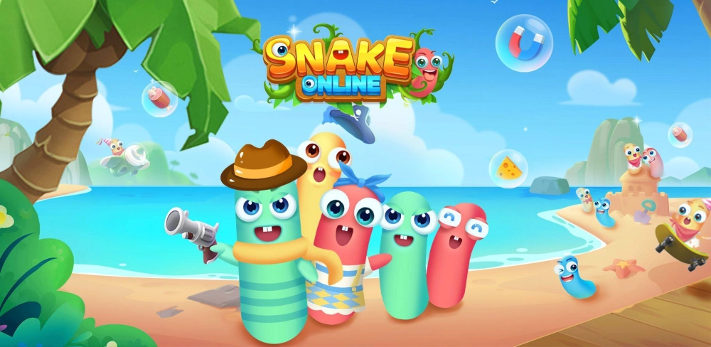 超經典玩法回歸 《貪吃蛇在線-Snake Online》將社交組隊與貪吃蛇玩法大膽融合