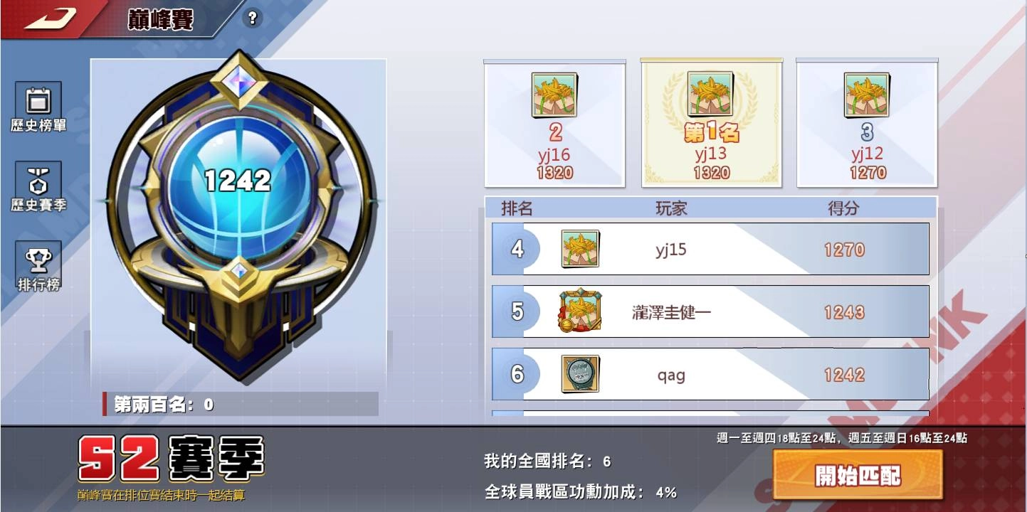 《灌籃高手 SLAM DUMK》巔峰賽正式開打,BAN / PICK模式登場!