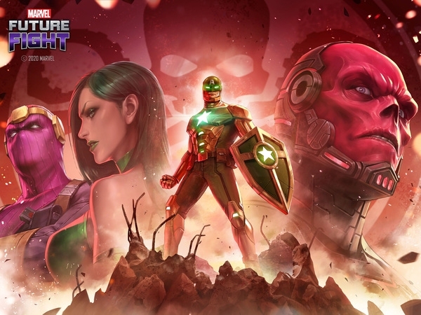 網石《MARVEL未來之戰》推出秘密帝國更新  揭露美國隊長全新驚人造型