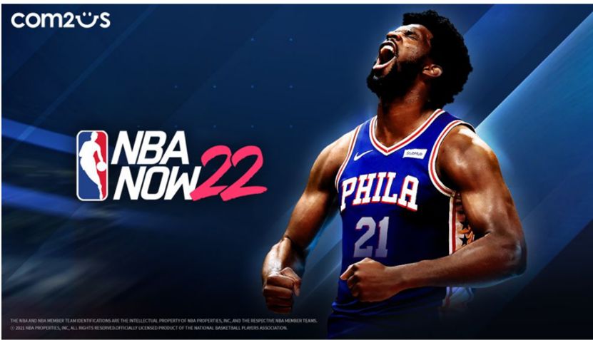 《NBA NOW22》Com2uS 擬真籃球手遊NBA NOW 22全球開打！