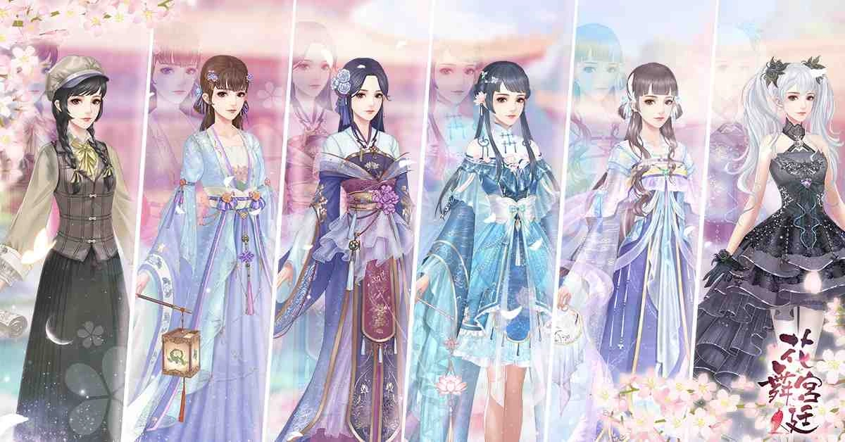 《花舞宮廷》台港澳歡慶100萬下載突破！ ５月13日初夏改版，與你相遇藍天白雲陽光下！