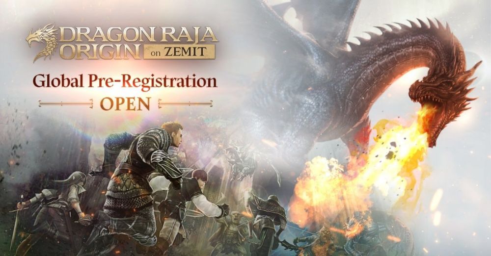 韓國PANGSKY首款MMORPG區塊鏈遊戲「DRAGON RAJA ORIGIN on ZEMIT」正式發布全球預約！