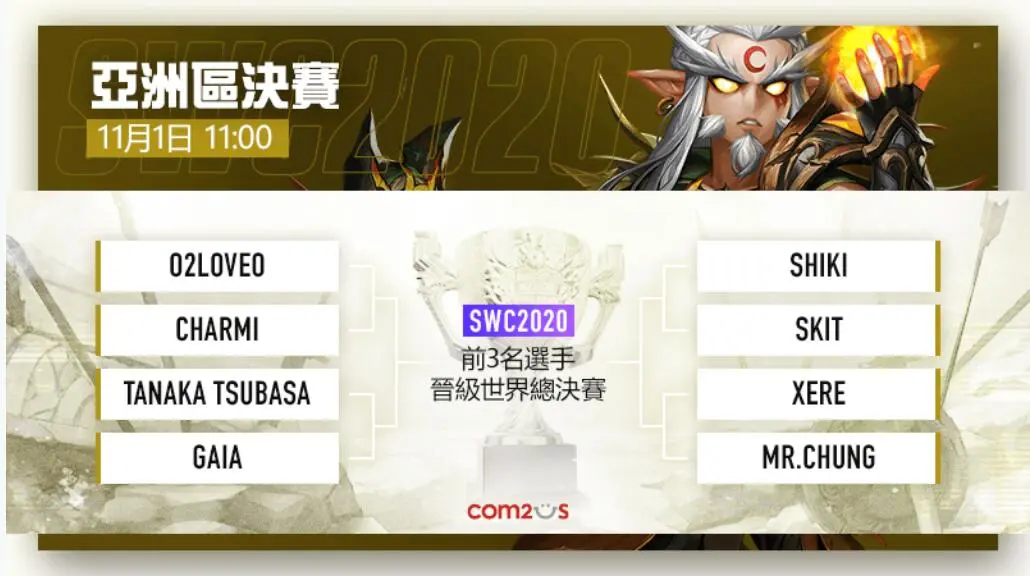 高手雲集！《魔靈召喚》SWC 2020亞洲區決賽11月1日震撼開戰！