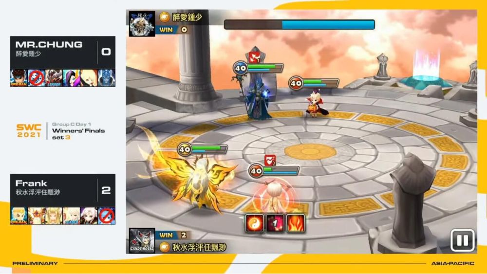 《魔靈召喚》SWC 2021亞洲預賽C組由「秋水浮泙任飄渺」與「醉愛鍾少」技壓群雄晉級！