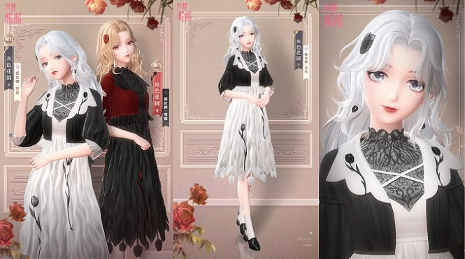 《閃耀暖暖》「洛登之夜」精美禮服限時復刻 章節套裝「灰色花園」開放製作