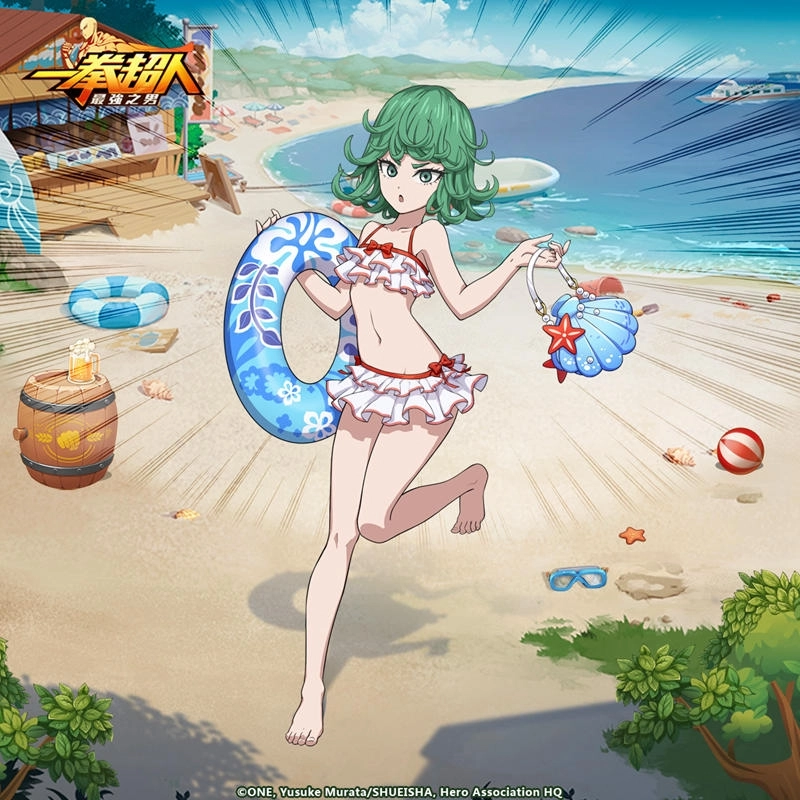 夏日必備!《一拳超人:最強之男》全新泳裝祭典繁中版搶先登場!