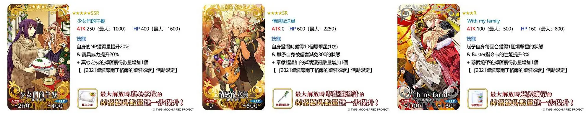 《2271/Grand Order》繁中版全新聖誕節活動即將舉辦！