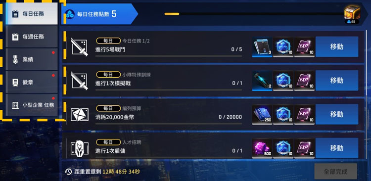 【攻略】《未來戰》發展公司，這些任務記得要做