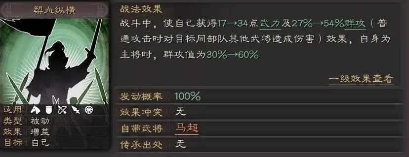 【攻略】《三國志・戰略版》馬超戰法和陣容應該怎樣選擇