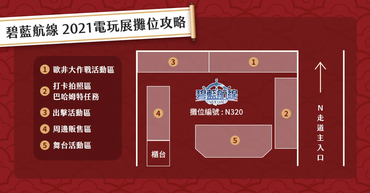 《碧藍航線》2021台北國際電玩展參展確定 精彩活動內容搶先看