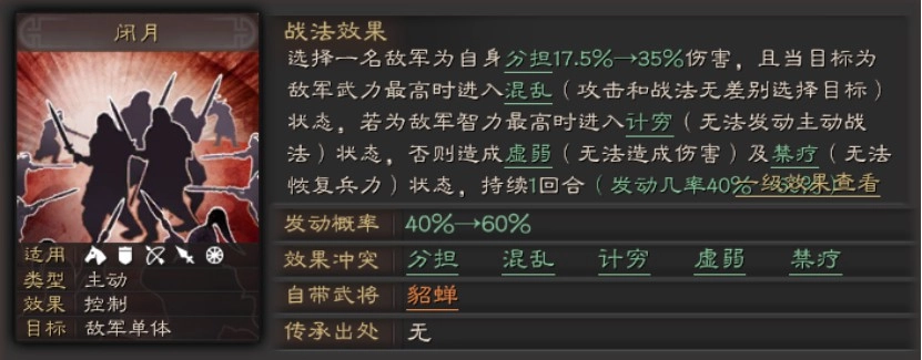 【攻略】《三國志・戰略版》第一美女貂蟬攻略