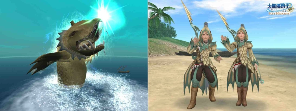 《大航海時代 Online》全新巨形幻獸「海獸」霸氣登場！ 全新章節、新任務、新船隻   打造屬於自己的航海王國