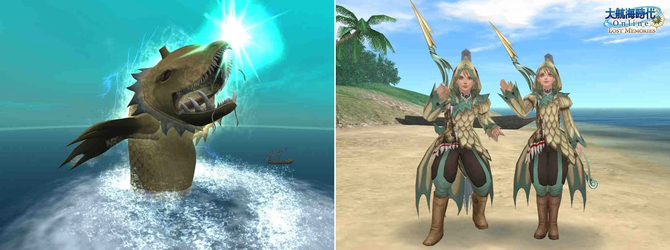 《大航海時代 Online》全新巨形幻獸「海獸」霸氣登場！ 全新章節、新任務、新船隻   打造屬於自己的航海王國