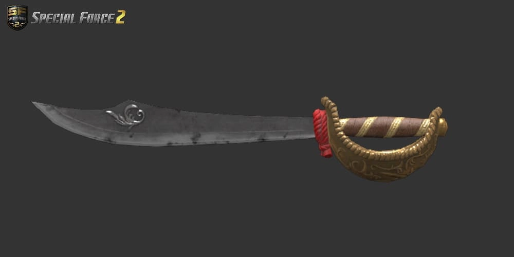 傳奇海盜 彎刀,身為海盜隨身攜帶一把彎刀是很正常的事