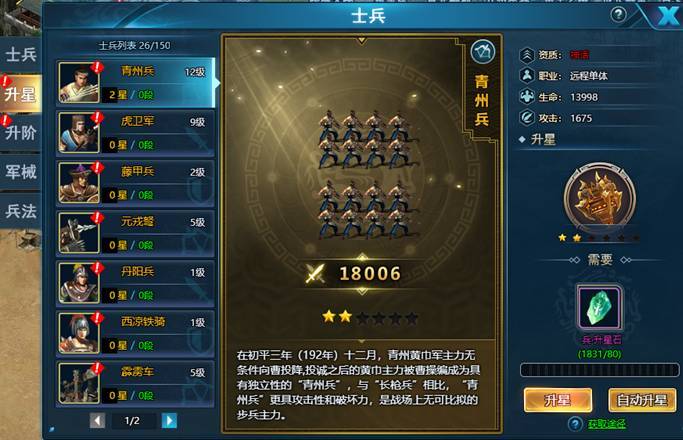 士兵系統介紹