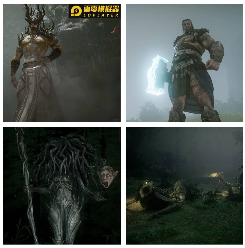  PC、手機雙平台北歐神話MMORPG《奧丁：神叛》釋出全新主視覺圖與部分遊戲劇情