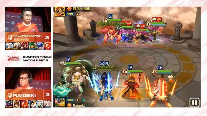 《魔靈召喚》SWC 2022 美洲決賽「RAIGEKI」榮獲冠軍寶座！